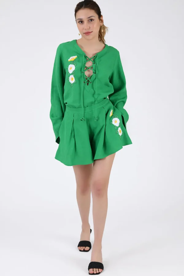 Fanm Mon AGWE SHORT SET