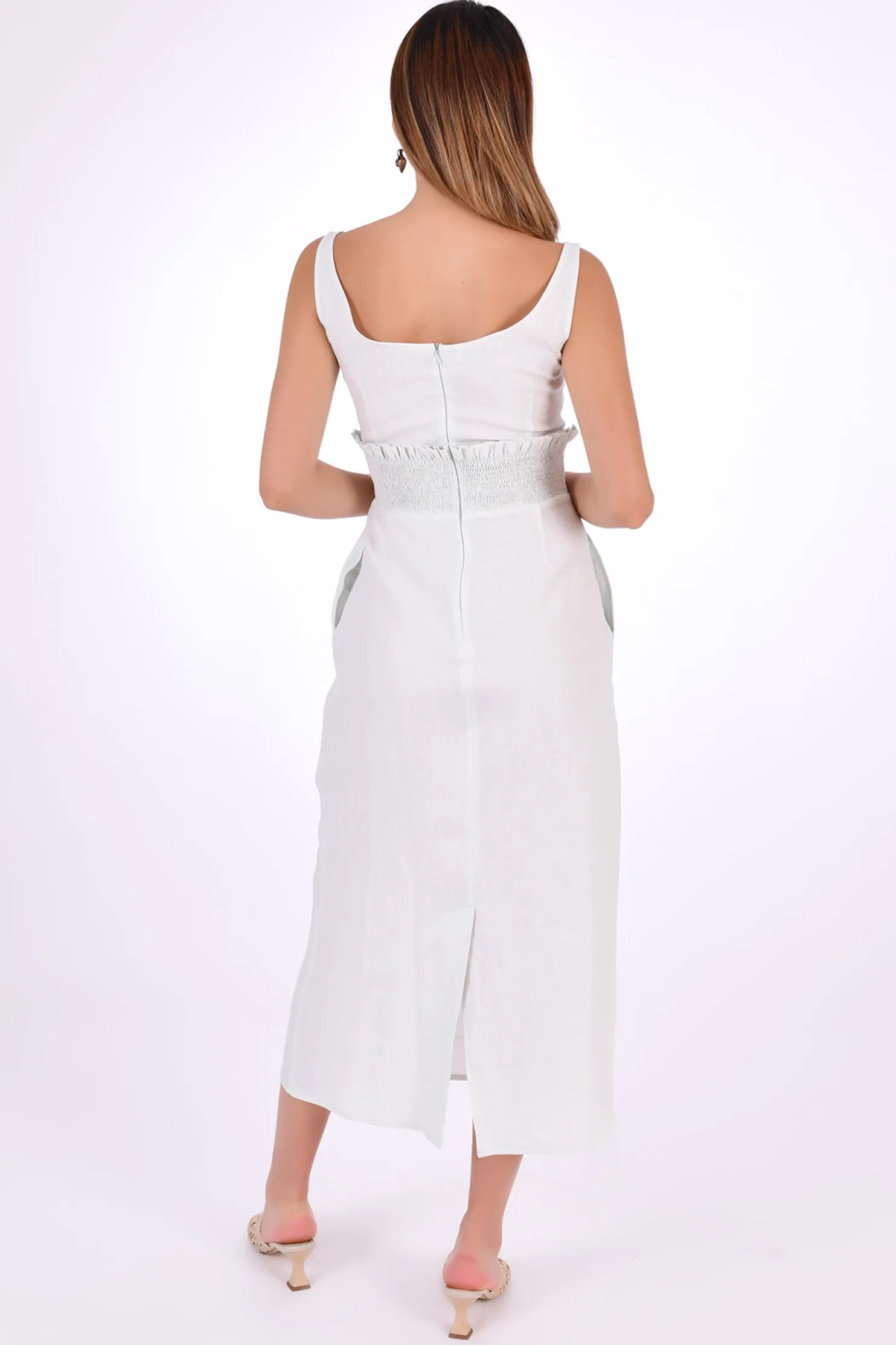 bahar_midi_dress_marassa__4.webp Fanm Mon BAHAR MIDI DRESS (Marassa Collection)