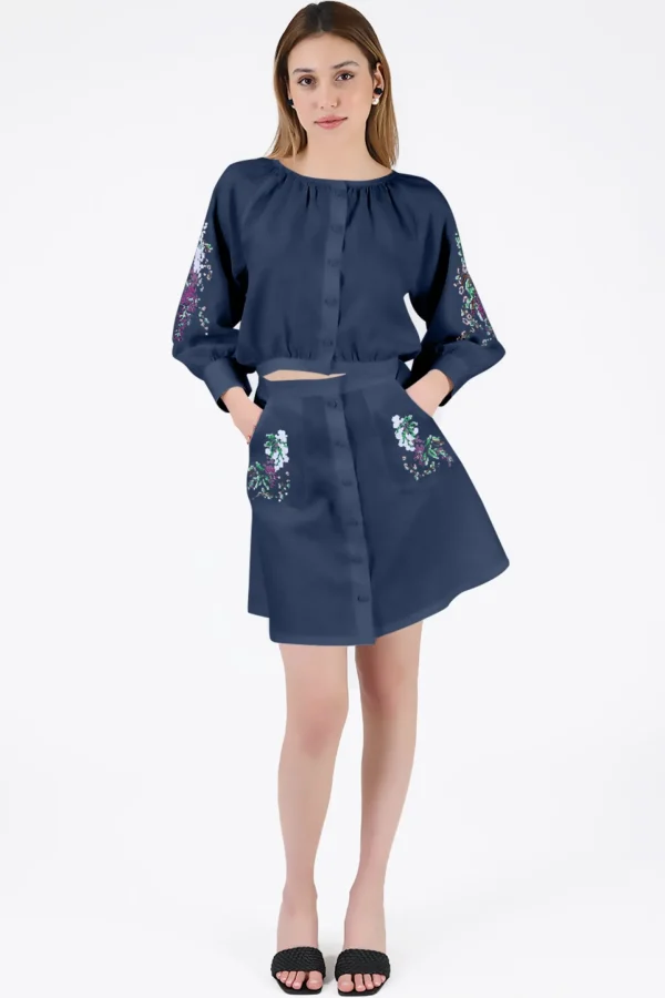 Fanm Mon BRODERE SKIRT SET