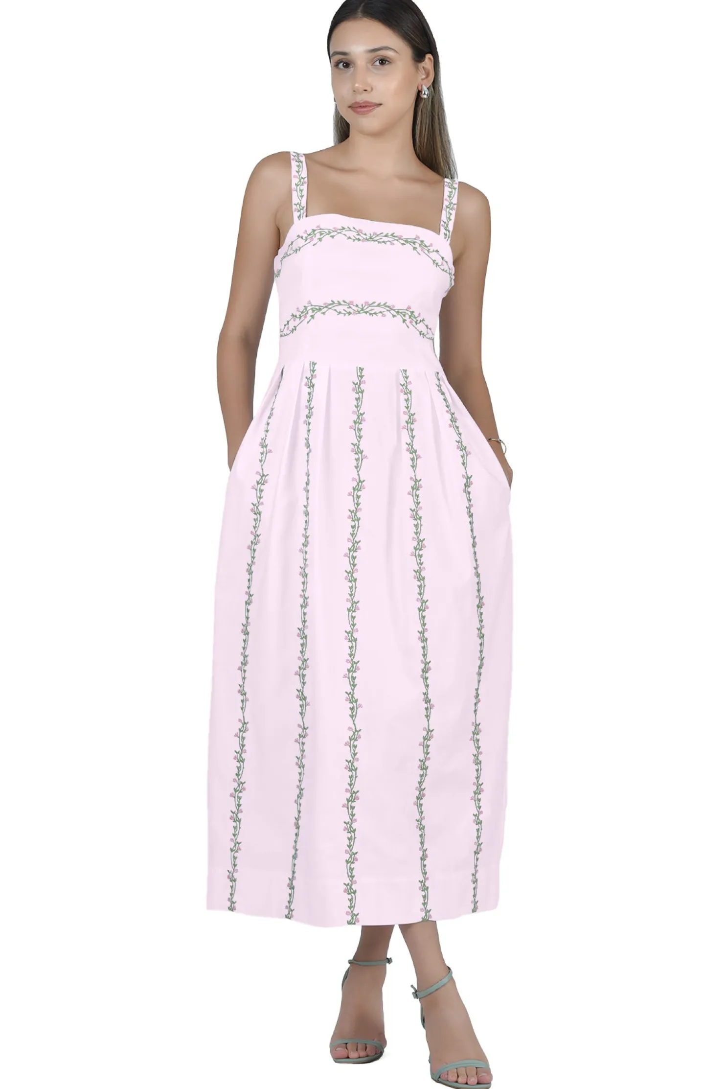 catherine_midi_dress_1.webp Fanm Mon CATHERINE MIDI DRESS