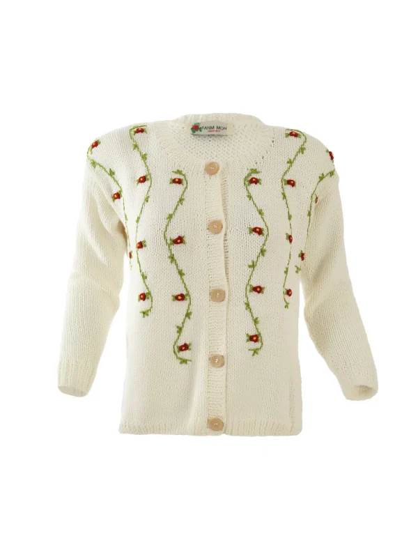 Fanm Mon CLEMATIS Wool Cardigan