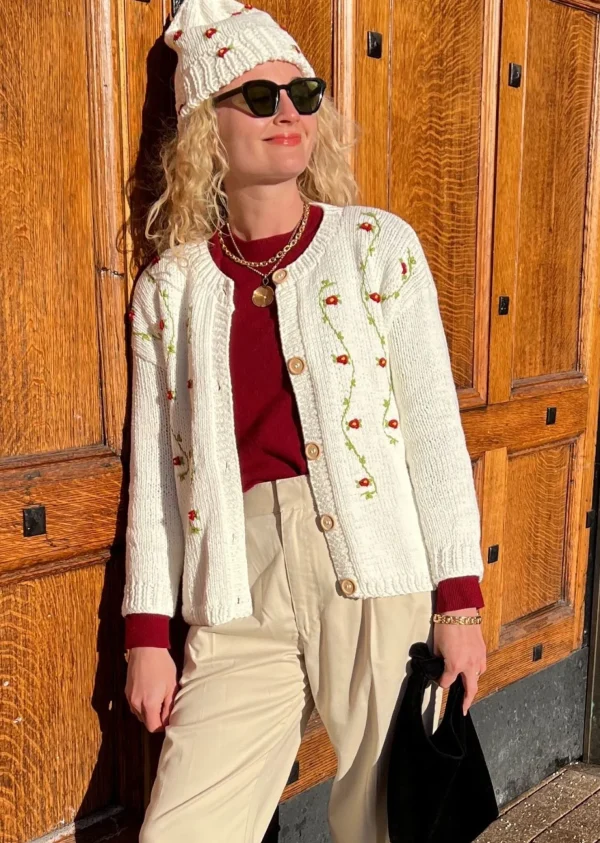 Fanm Mon CLEMATIS Wool Cardigan