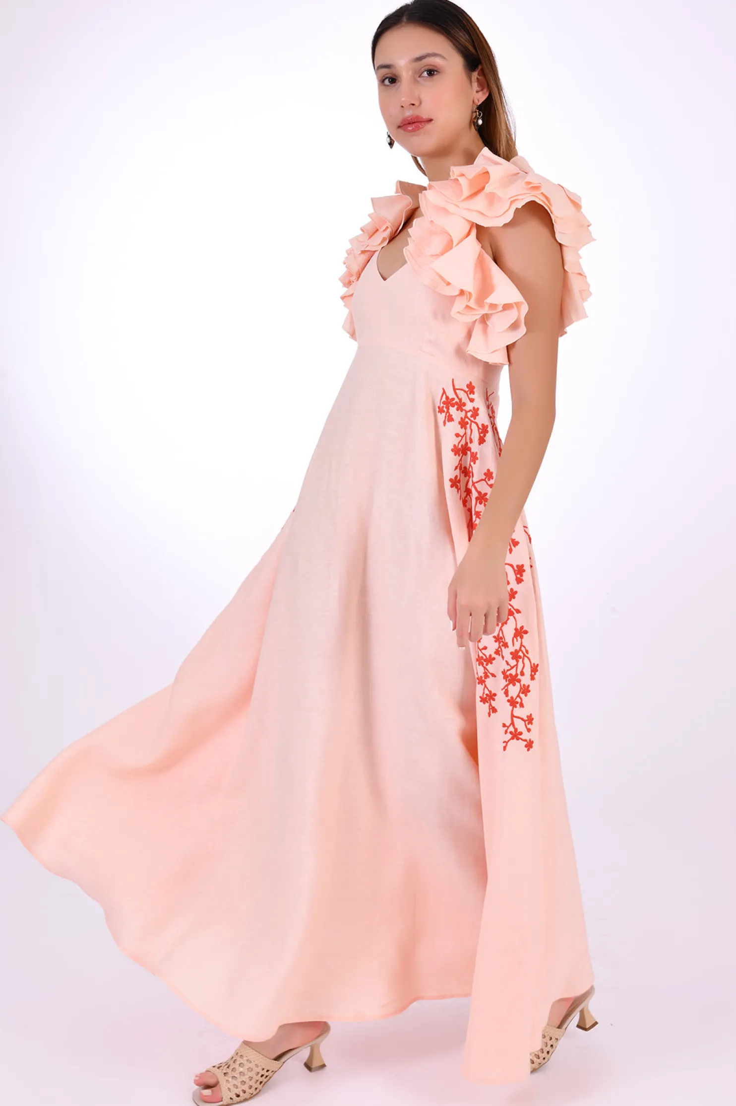 essen_maxi_dress_marassa__1.webp Fanm Mon ESSEN MAXI DRESS (Marassa Collection)