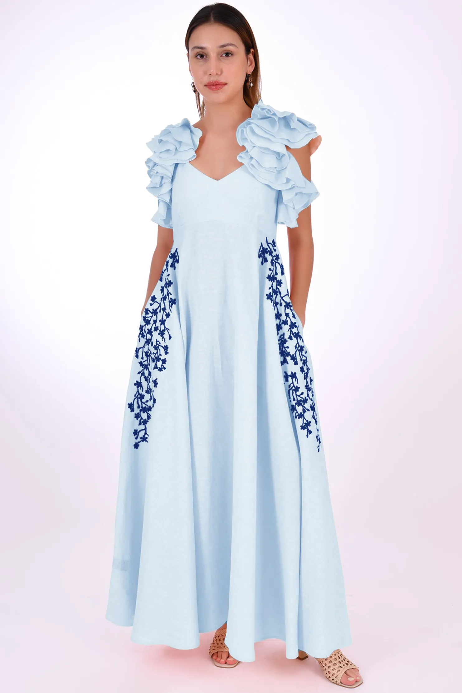 essen_maxi_dress_marassa__4.webp Fanm Mon ESSEN MAXI DRESS (Marassa Collection)