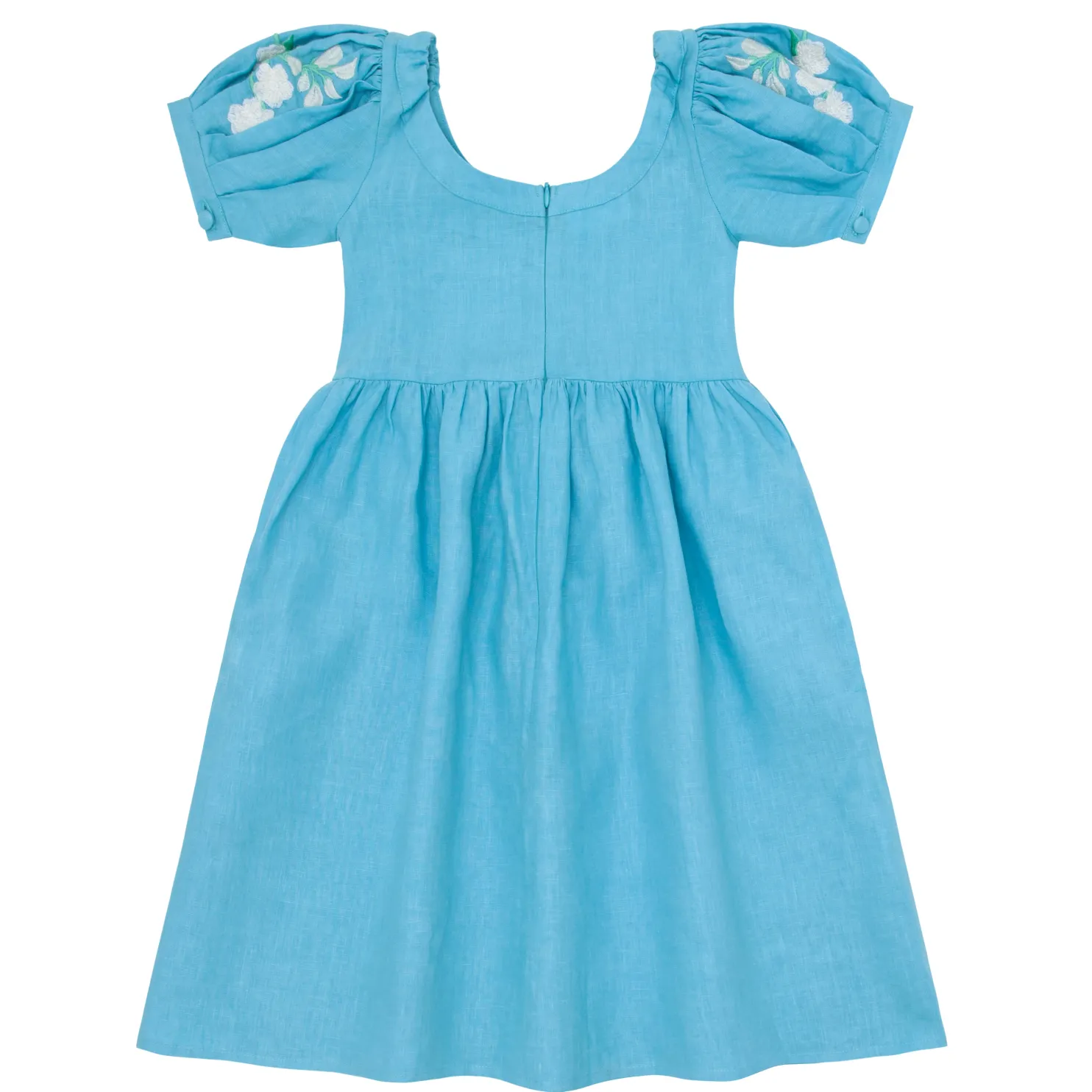 fanm_mon_x_minnow_girls_p_1.webp Fanm Mon x Minnow Girl's Puff Sleeve Dress