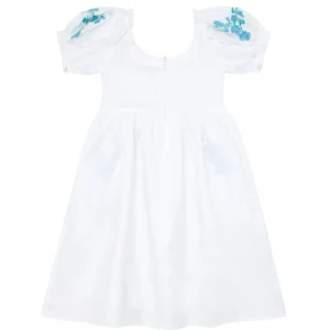 Fanm Mon x Minnow Girl's Puff Sleeve Dress