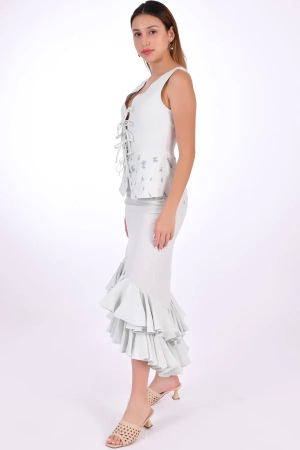 Fanm Mon FLAMEN SKIRT SET (Marassa Collection)