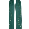 Fanm Mon JASMIN BLOOM WHITE ROSE Cotton Scarf