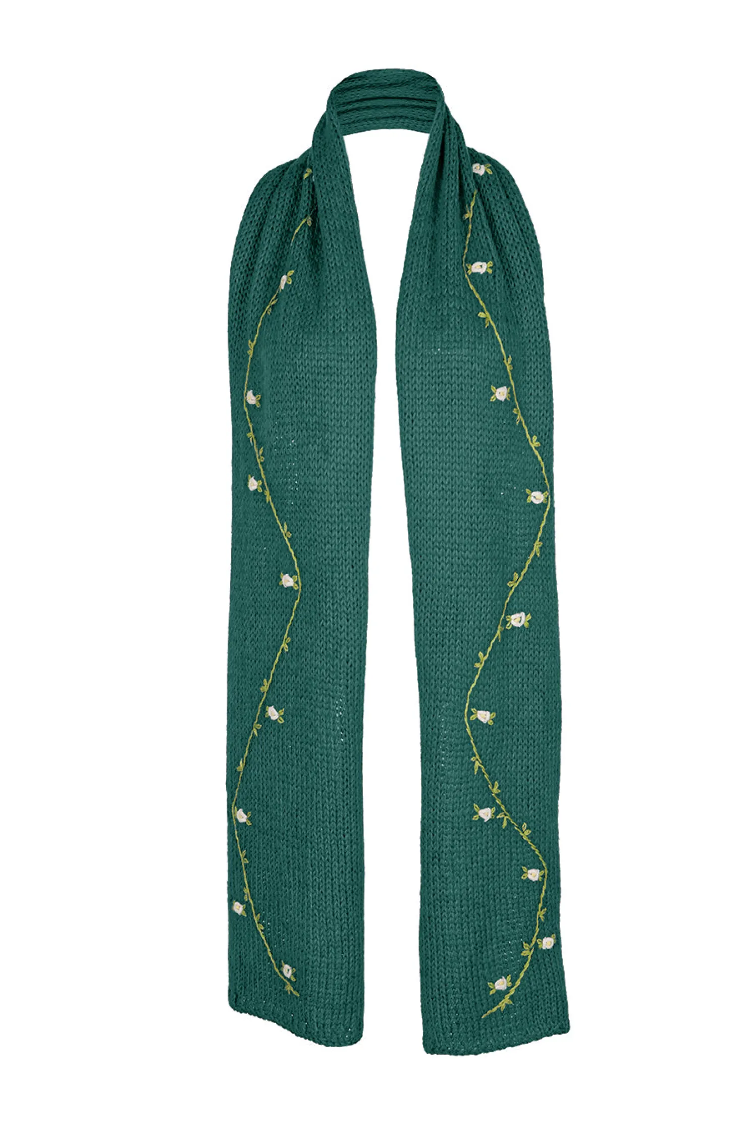 jasmin_bloom_white_rose_c_0.webp Fanm Mon JASMIN BLOOM WHITE ROSE Cotton Scarf