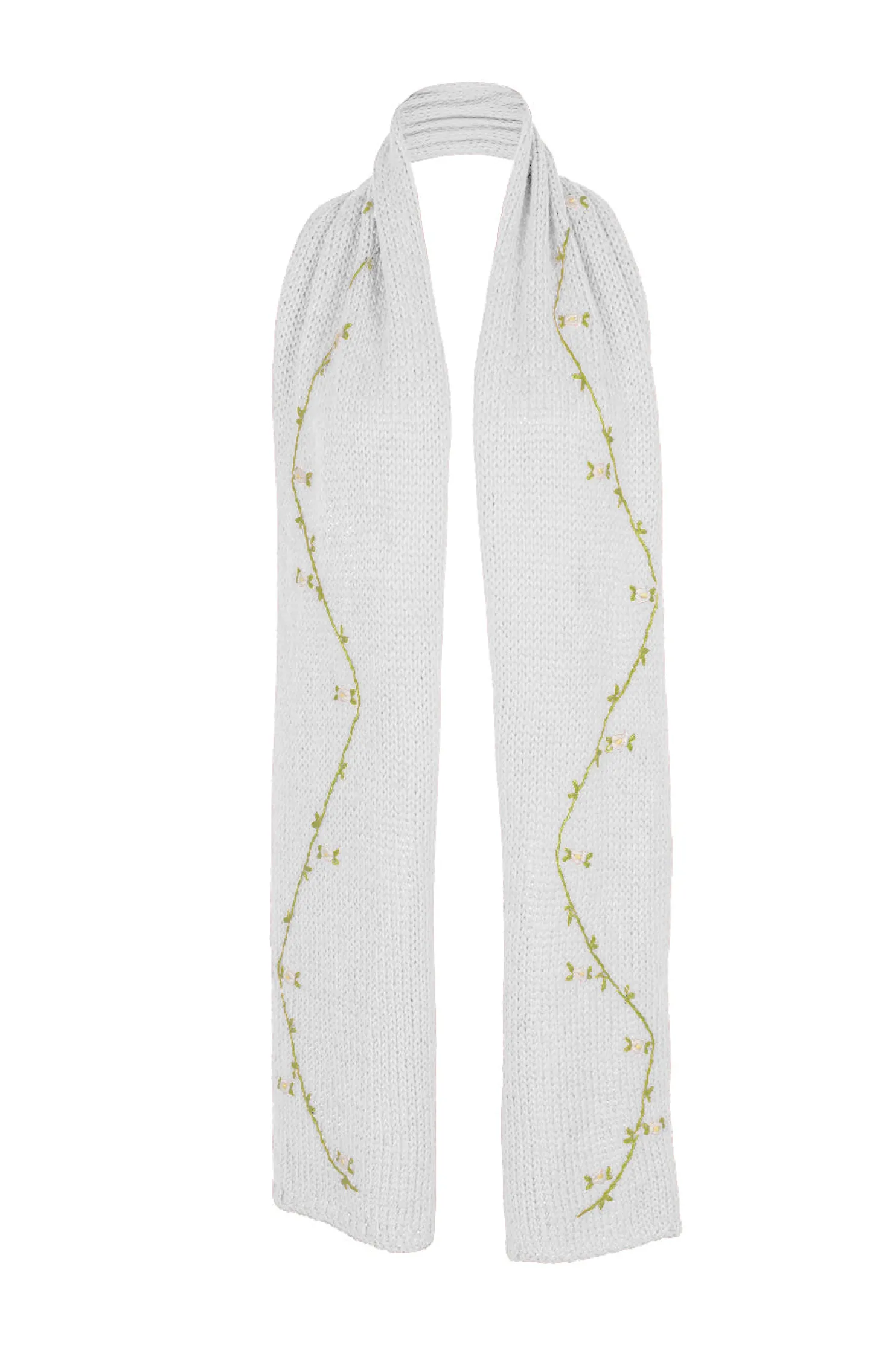 jasmin_bloom_white_rose_c_4.webp Fanm Mon JASMIN BLOOM WHITE ROSE Cotton Scarf