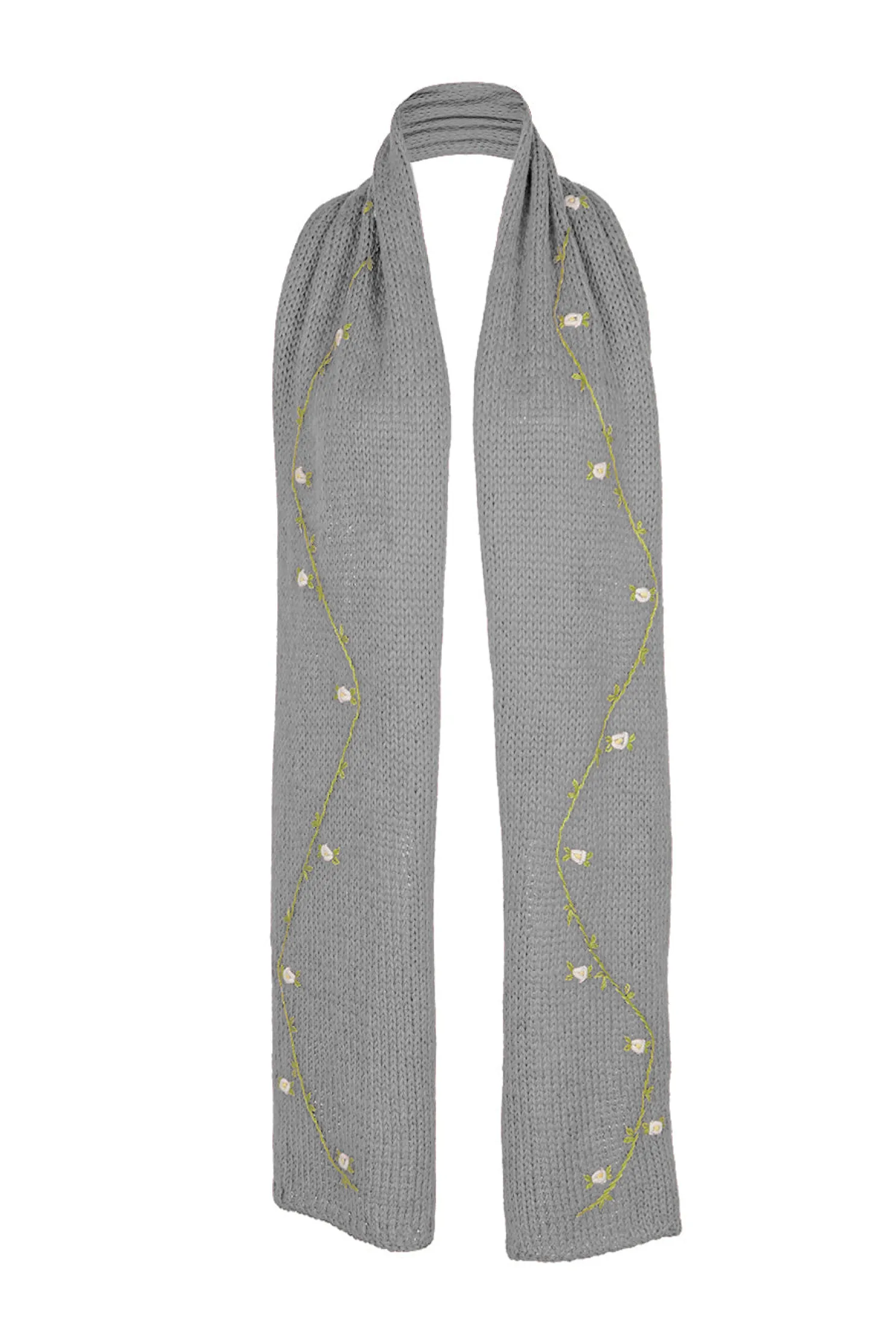 jasmin_bloom_white_rose_c_7.webp Fanm Mon JASMIN BLOOM WHITE ROSE Cotton Scarf