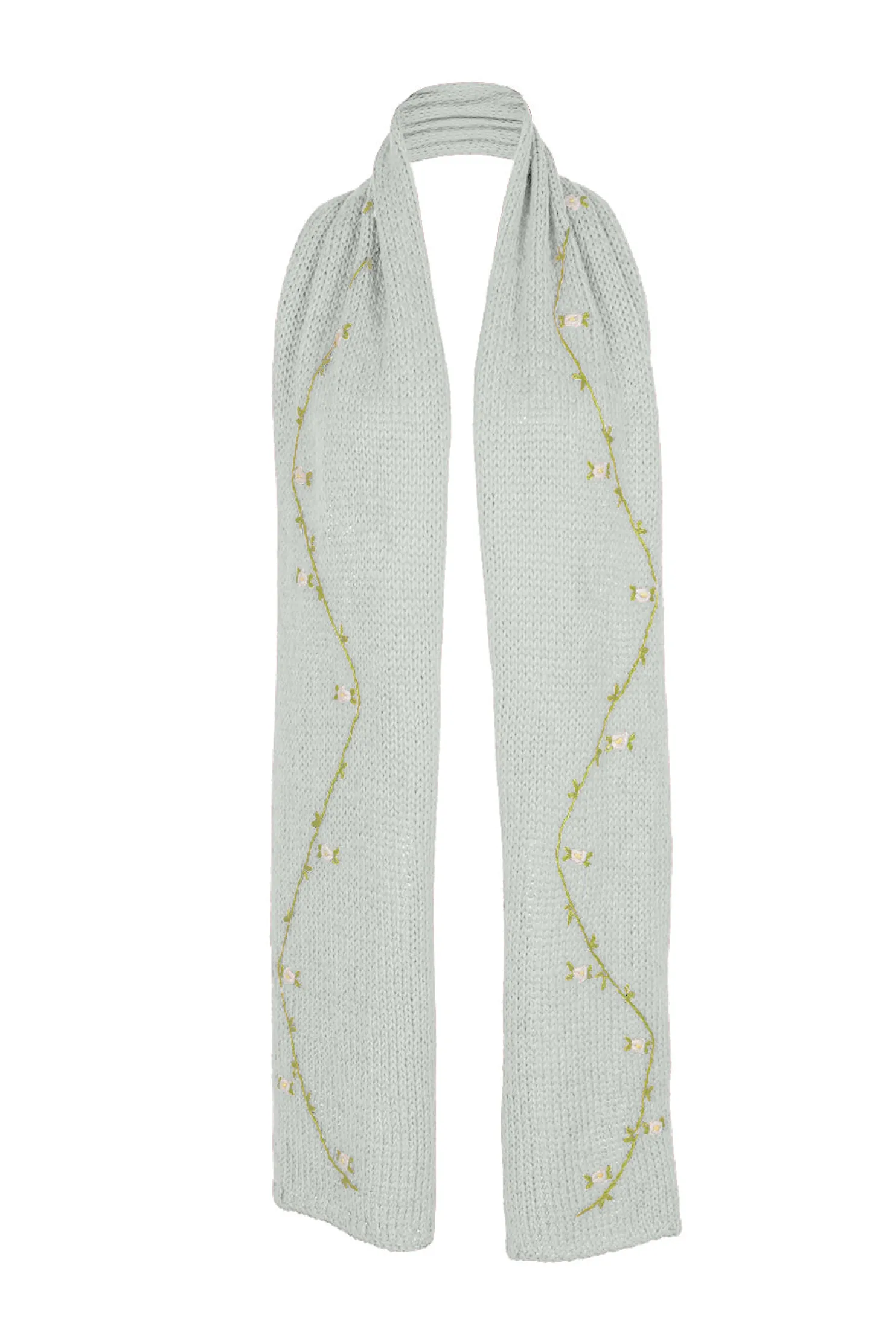 jasmin_bloom_white_rose_c_9.webp Fanm Mon JASMIN BLOOM WHITE ROSE Cotton Scarf