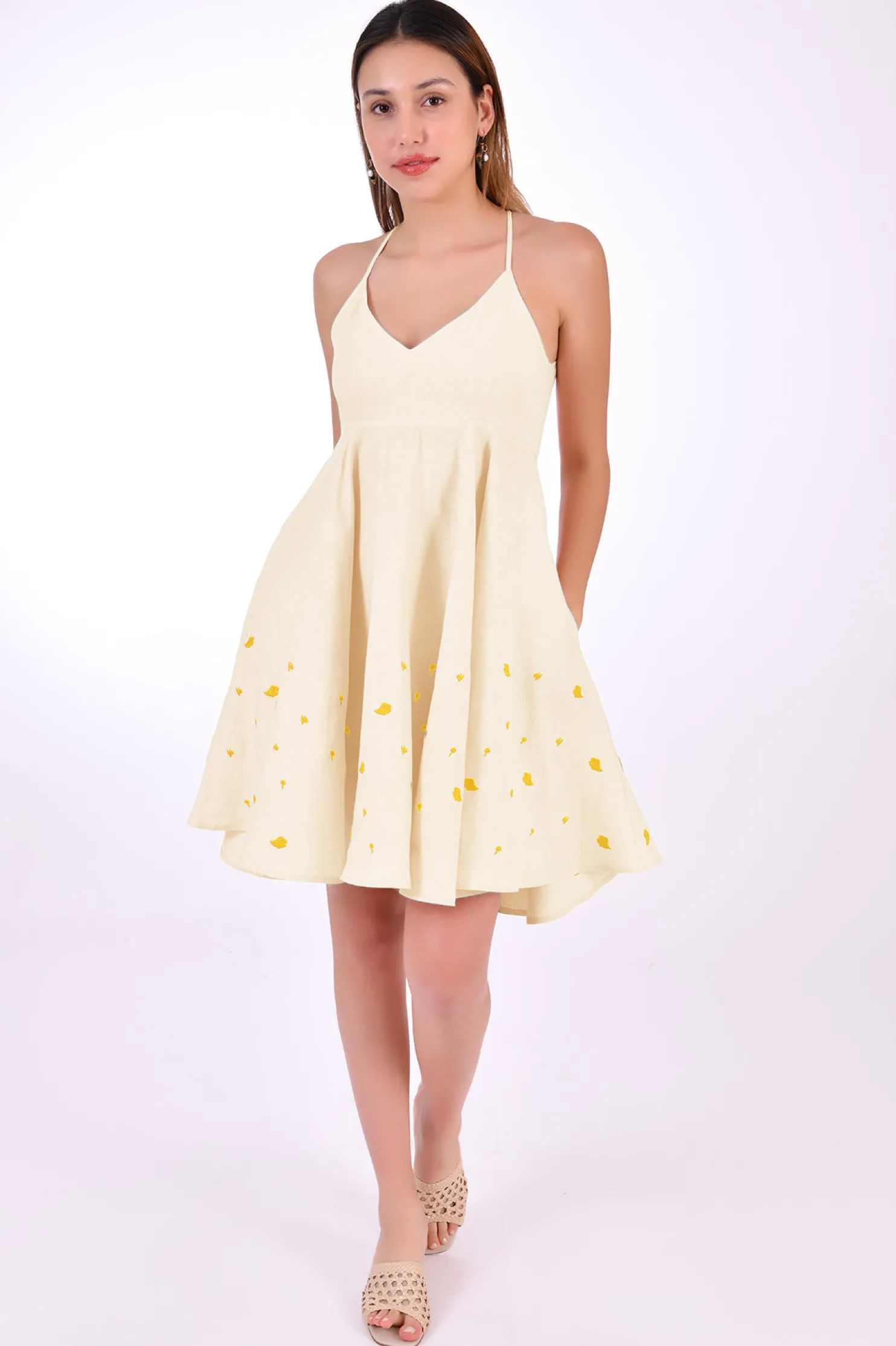 mella_dress_marassa_colle_8.webp Fanm Mon MELLA DRESS (Marassa Collection)