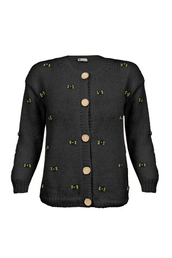 Fanm Mon MUSCARI Wool Cardigan