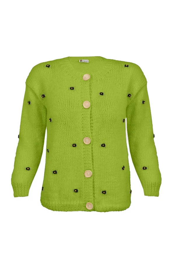 Fanm Mon MUSCARI Wool Cardigan