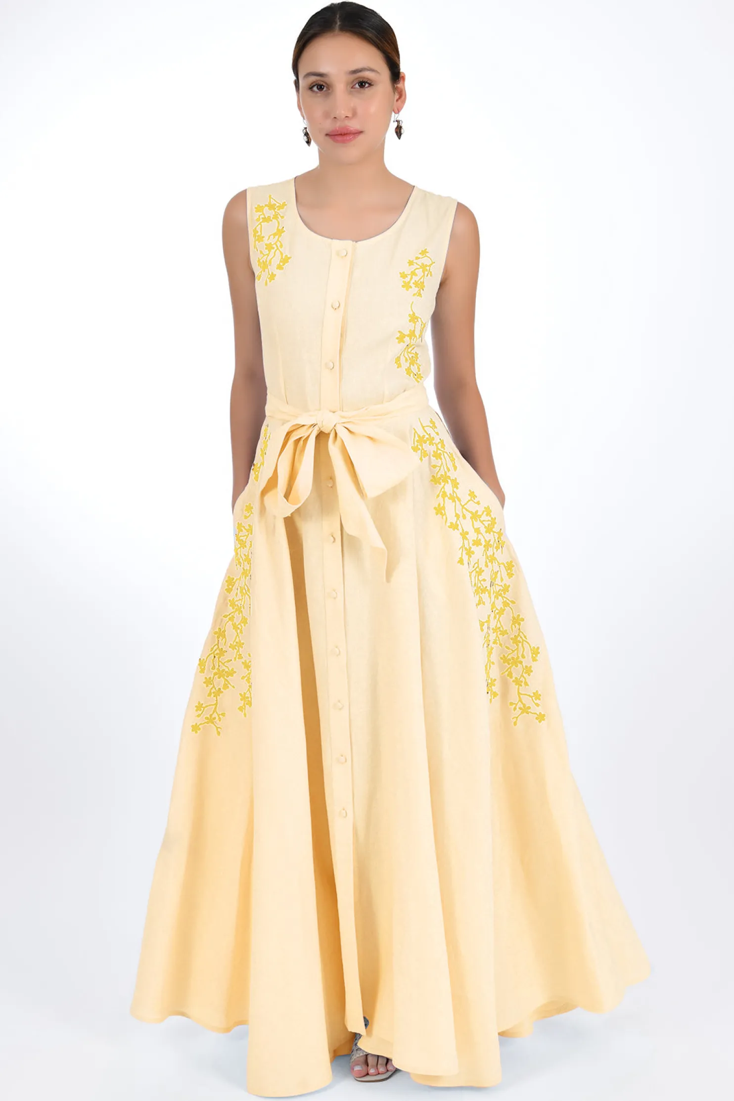 nirva_maxi_dress_marassa__5.webp Fanm Mon NIRVA MAXI DRESS (Marassa Collection)