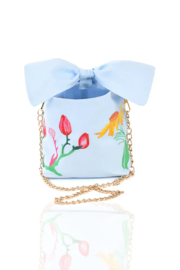 Fanm Mon POUCHETTE Light Lagoon