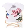 Fanm Mon POUCHETTE White