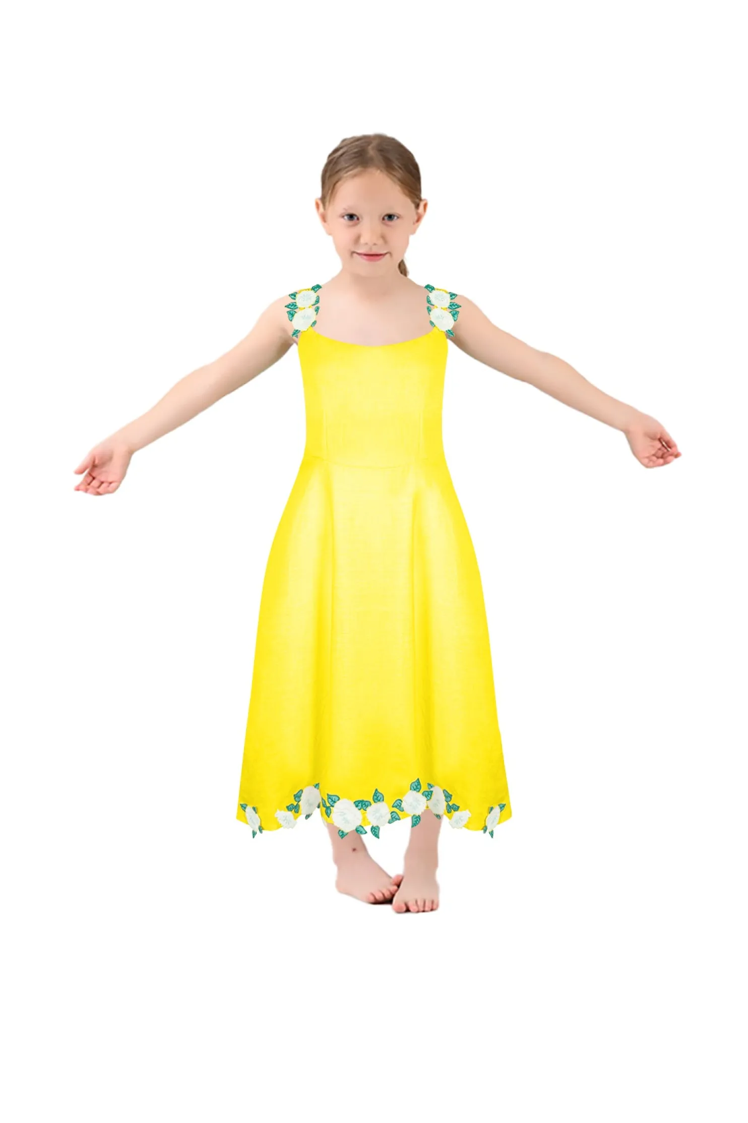 sasha_dress_for_girls_4.webp Fanm Mon SASHA DRESS FOR GIRLS