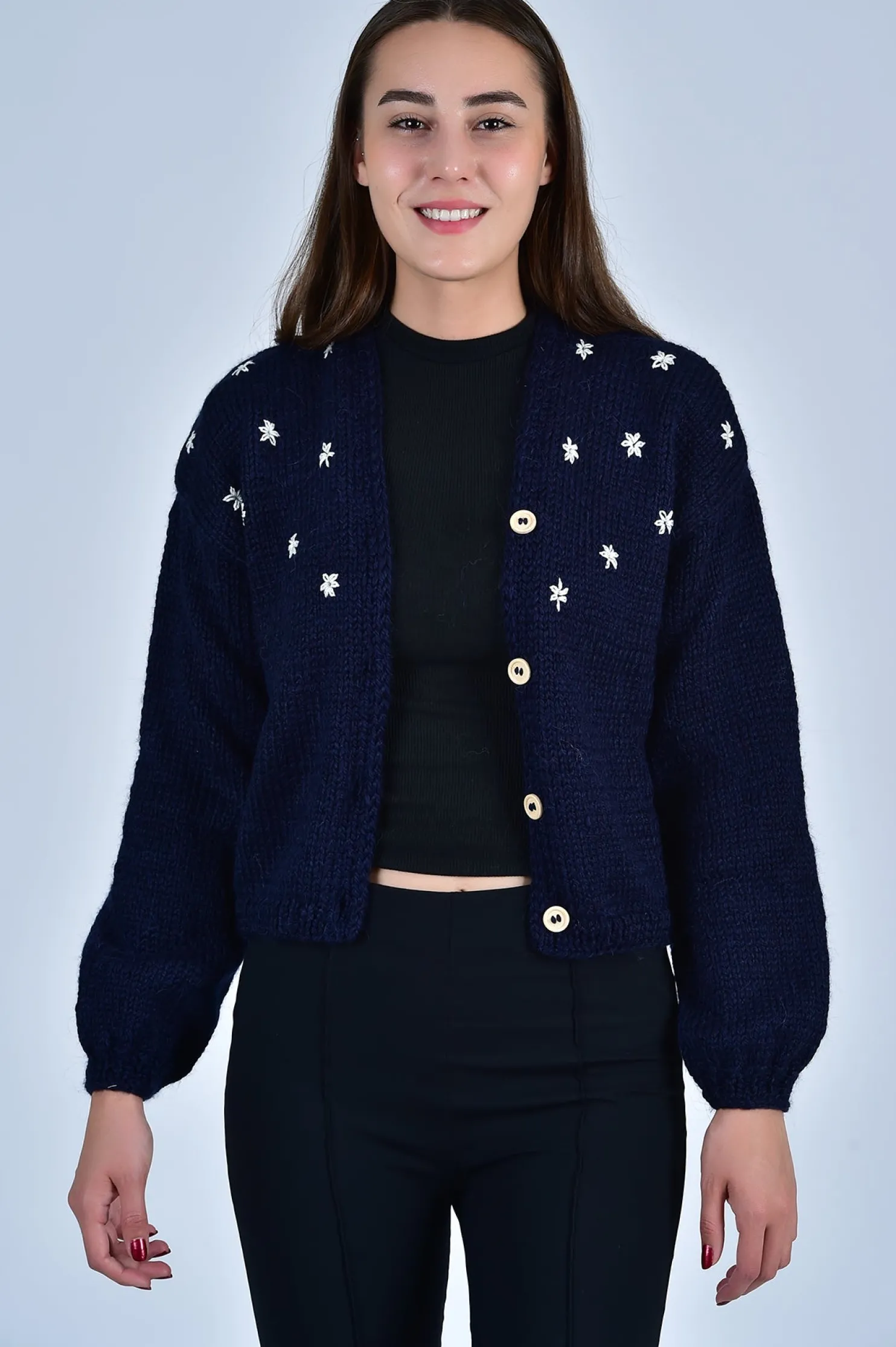 sister_bloom_white_floral_3.webp Fanm Mon SISTER BLOOM WHITE FLORAL Button Front Cardigan