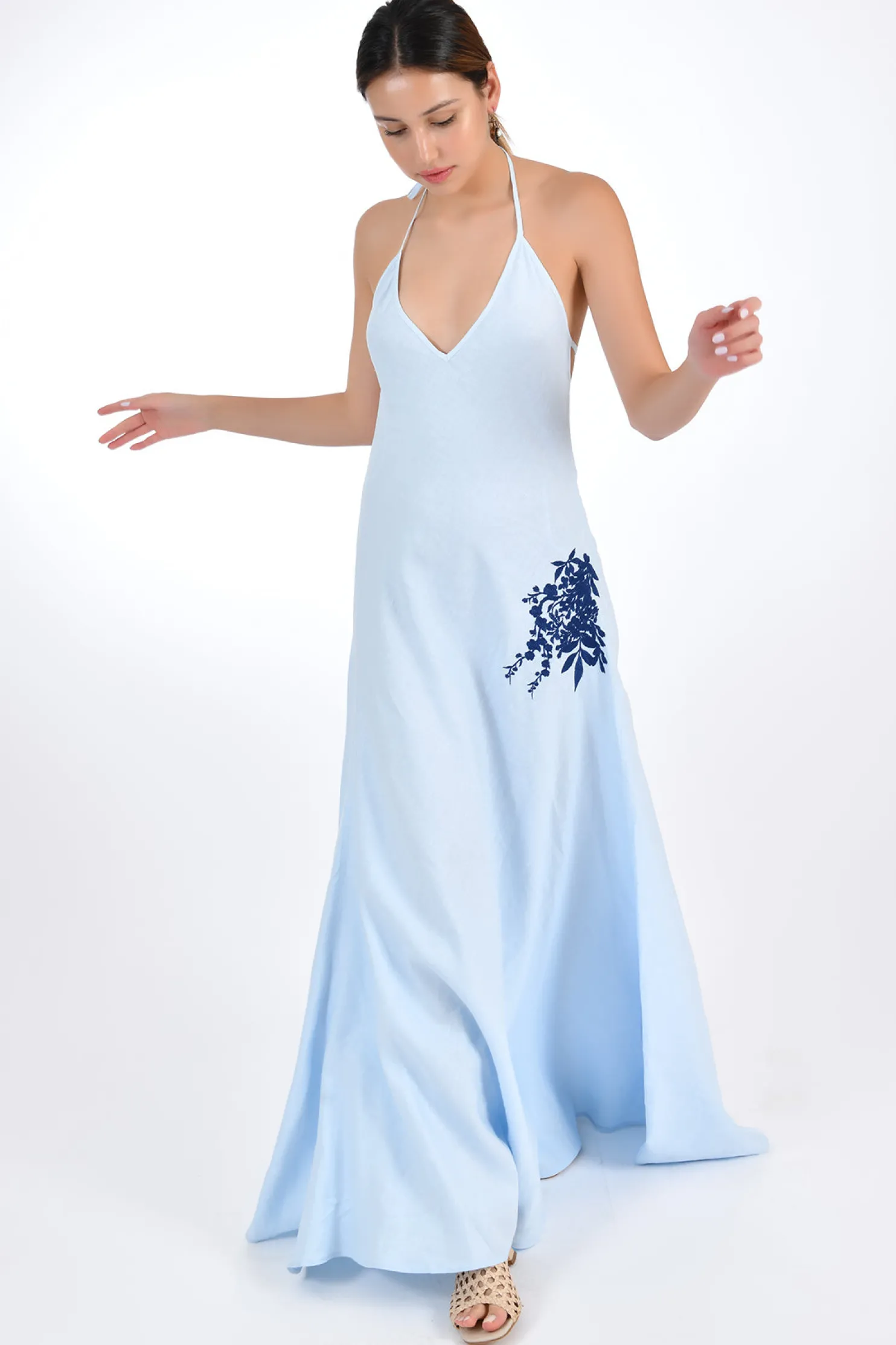 victoria_maxi_dress_maras_5.webp Fanm Mon VICTORIA MAXI DRESS (Marassa Collection)