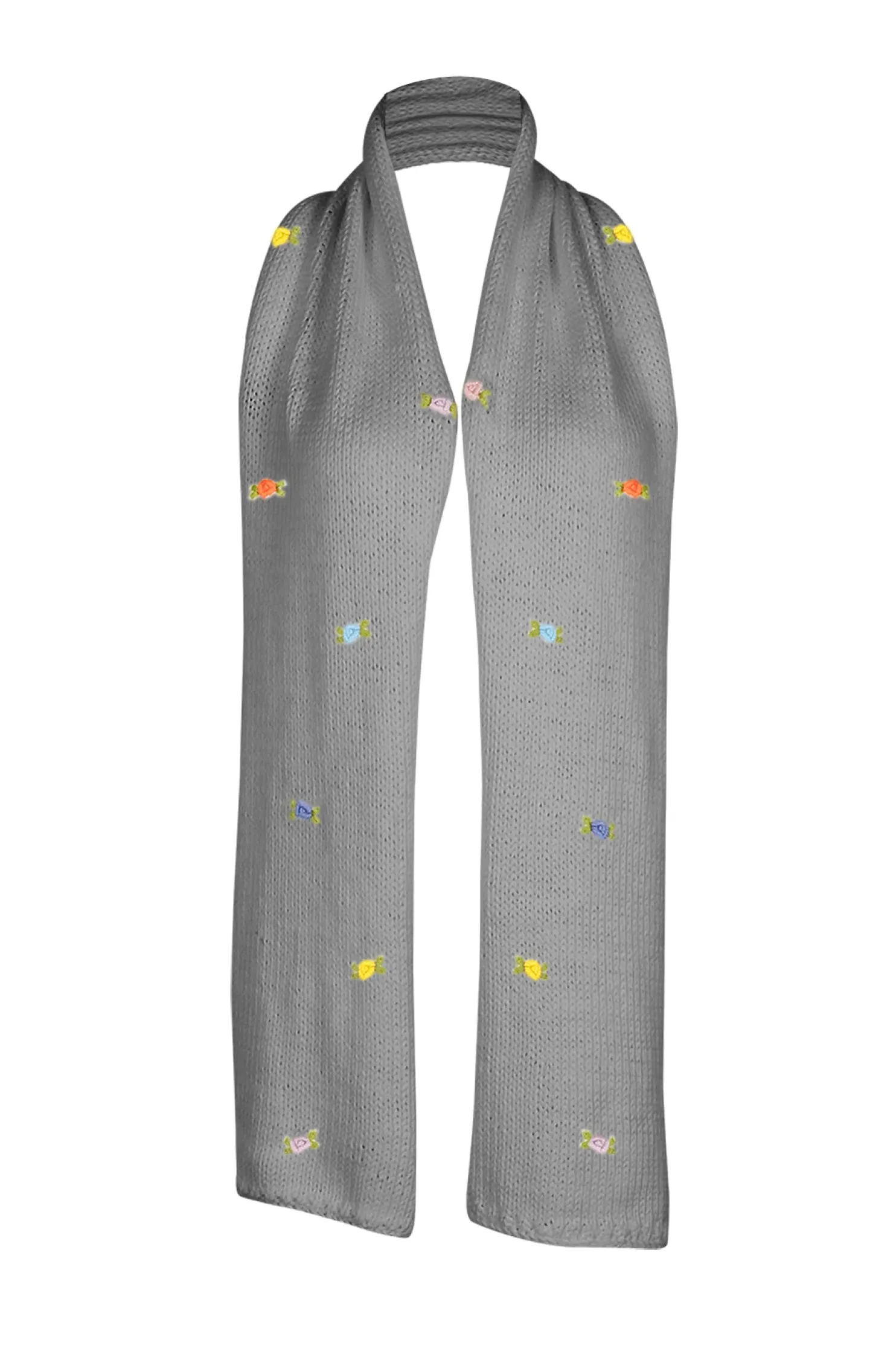 wild_flowers_rose_bloom_c_8-1.webp Fanm Mon WILD FLOWERS ROSE BLOOM Cotton Scarf
