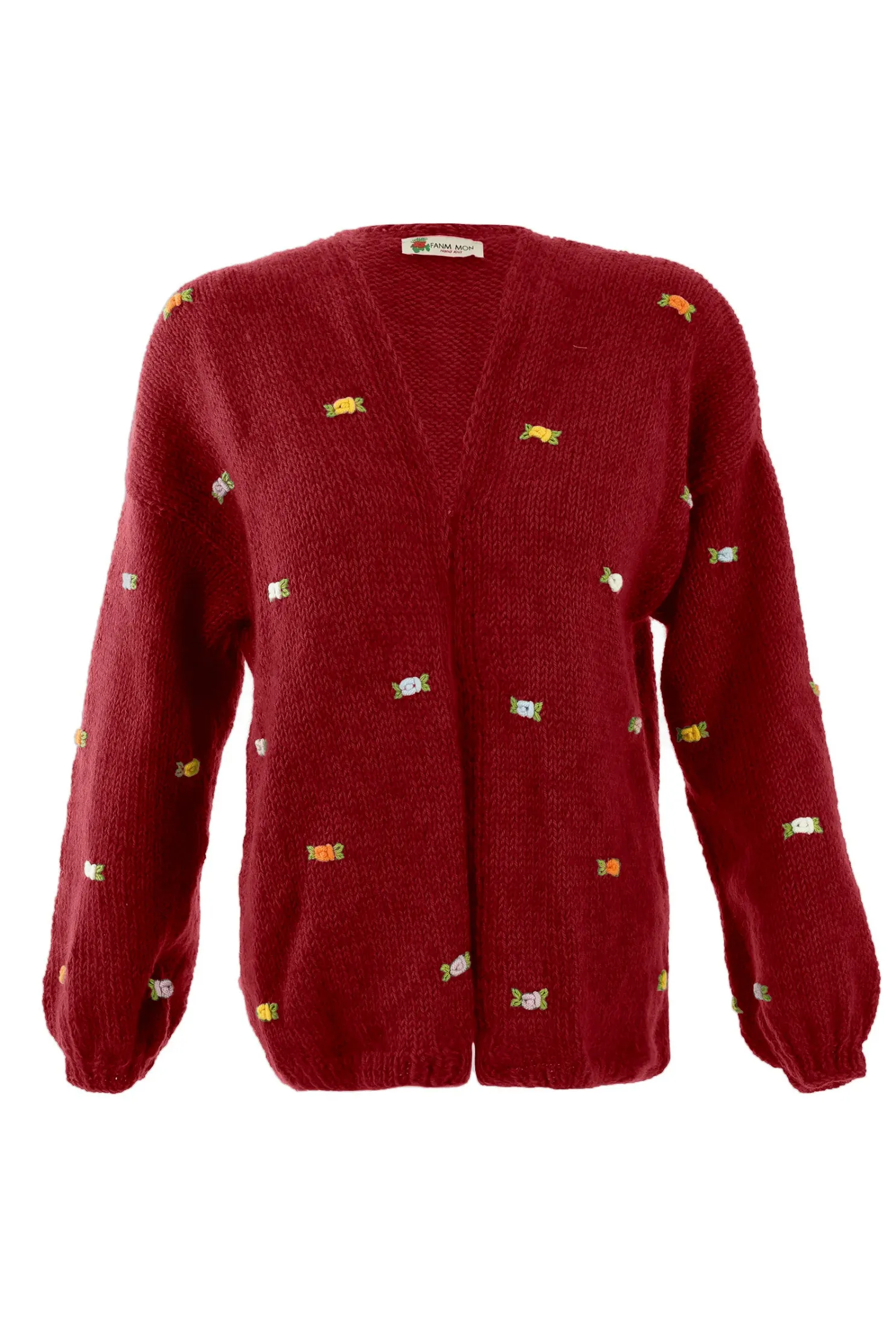 wild_flowers_rose_bloom_w_8.webp Fanm Mon WILD FLOWERS ROSE BLOOM Wool Cardigan