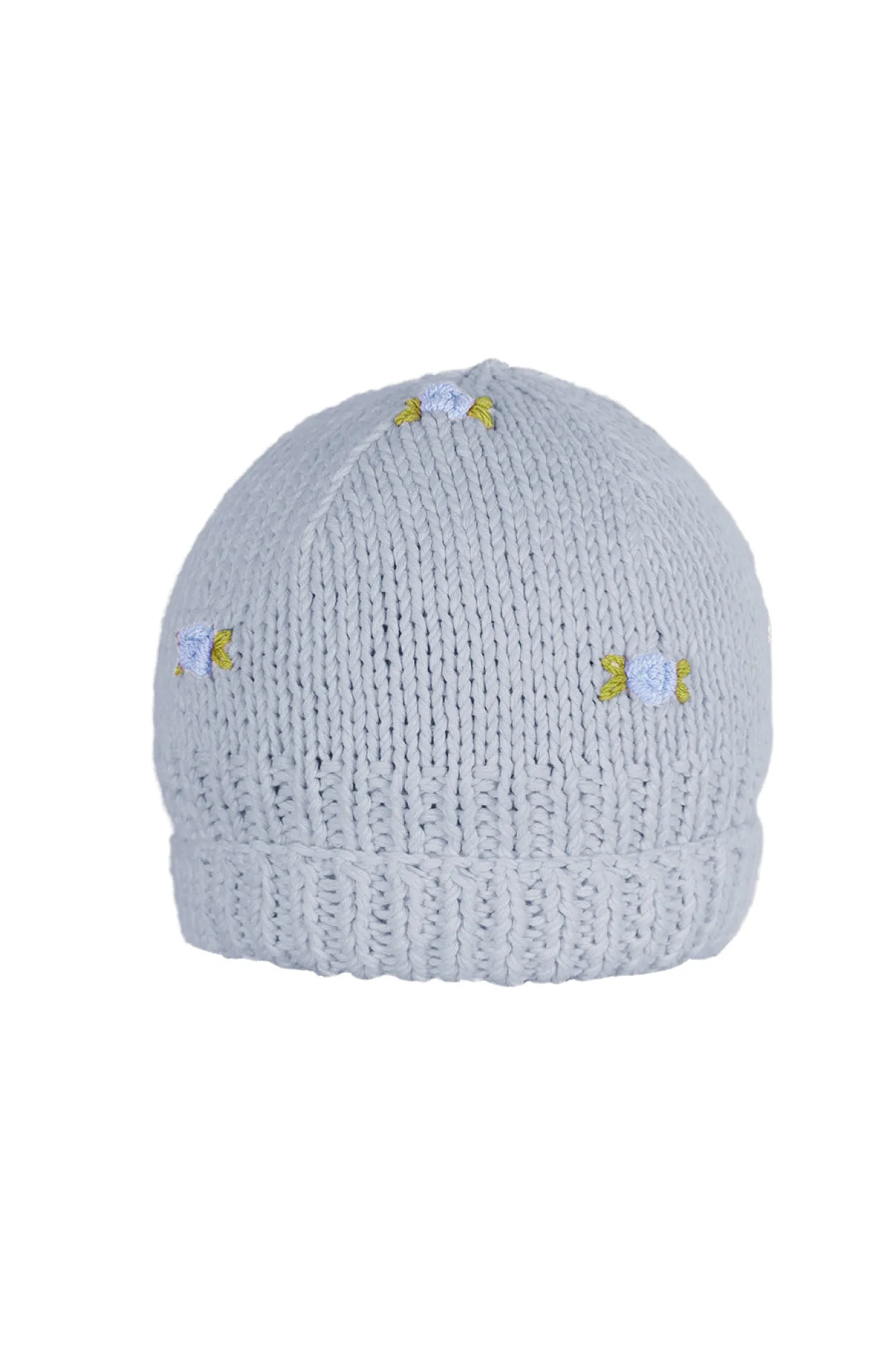 winter_bloom_blue_rose_co_0-1.webp Fanm Mon WINTER BLOOM BLUE ROSE Cotton Beanie Hat