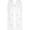 Fanm Mon WINTER BLOOM BLUE ROSE Cotton Scarf