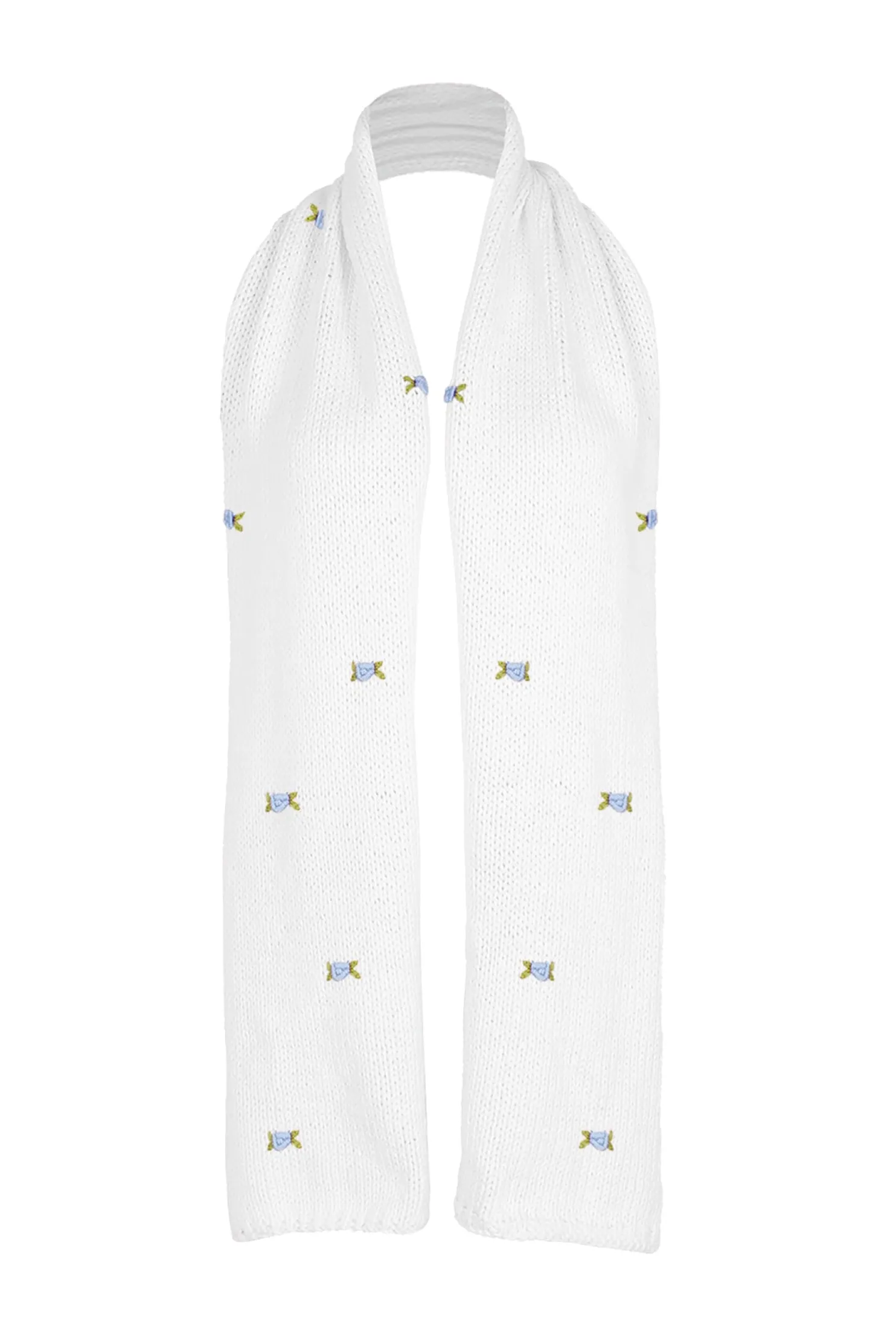 winter_bloom_blue_rose_co_0-2.webp Fanm Mon WINTER BLOOM BLUE ROSE Cotton Scarf