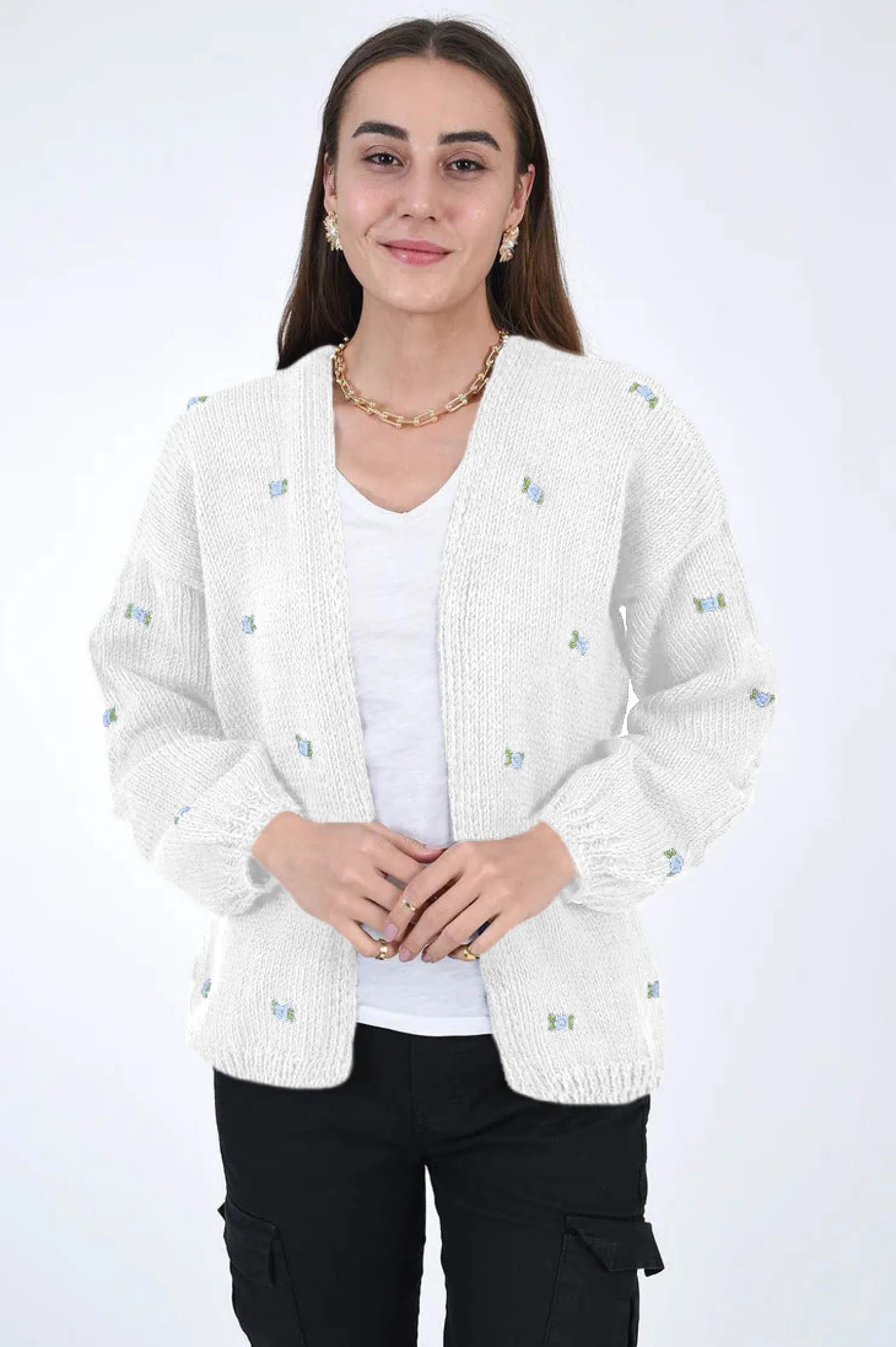 winter_bloom_blue_rose_co_4.webp Fanm Mon WINTER BLOOM BLUE ROSE Cotton Cardigan