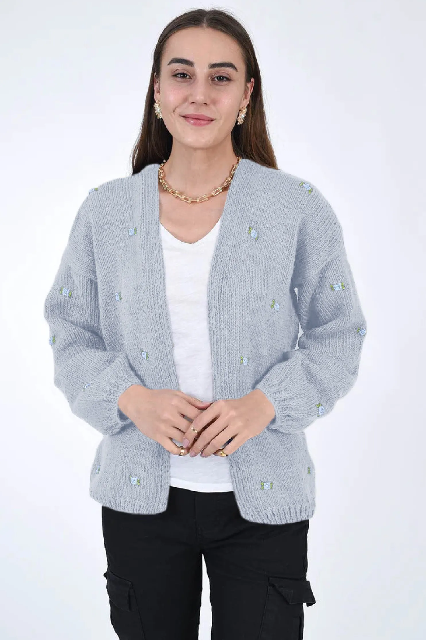 winter_bloom_blue_rose_co_5.webp Fanm Mon WINTER BLOOM BLUE ROSE Cotton Cardigan