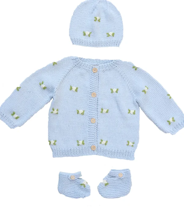 Fanm Mon WINTER BLOOM COTTON BABY SET