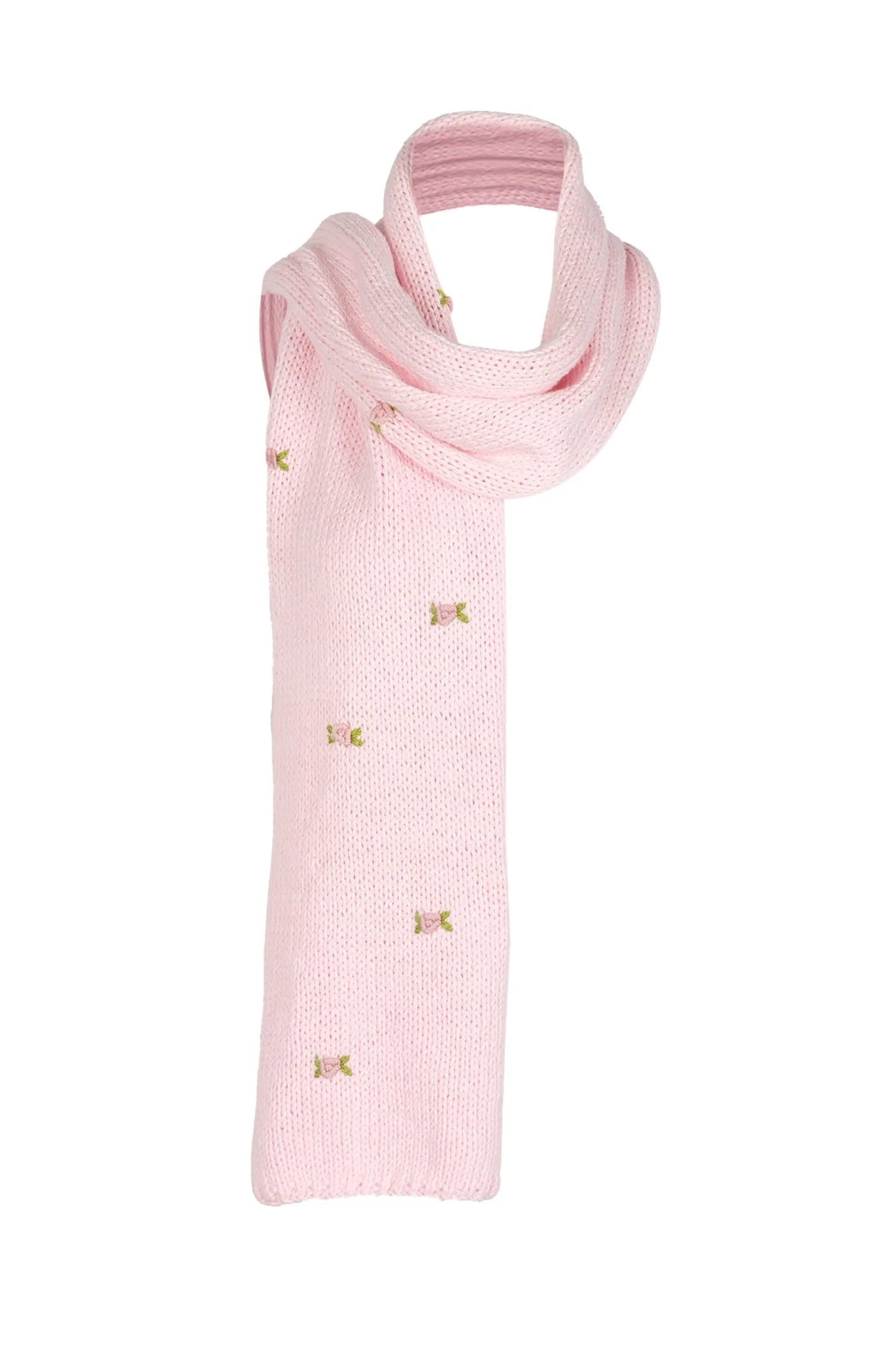 winter_bloom_pink_rose_co_1-2.webp Fanm Mon WINTER BLOOM PINK ROSE Cotton Scarf