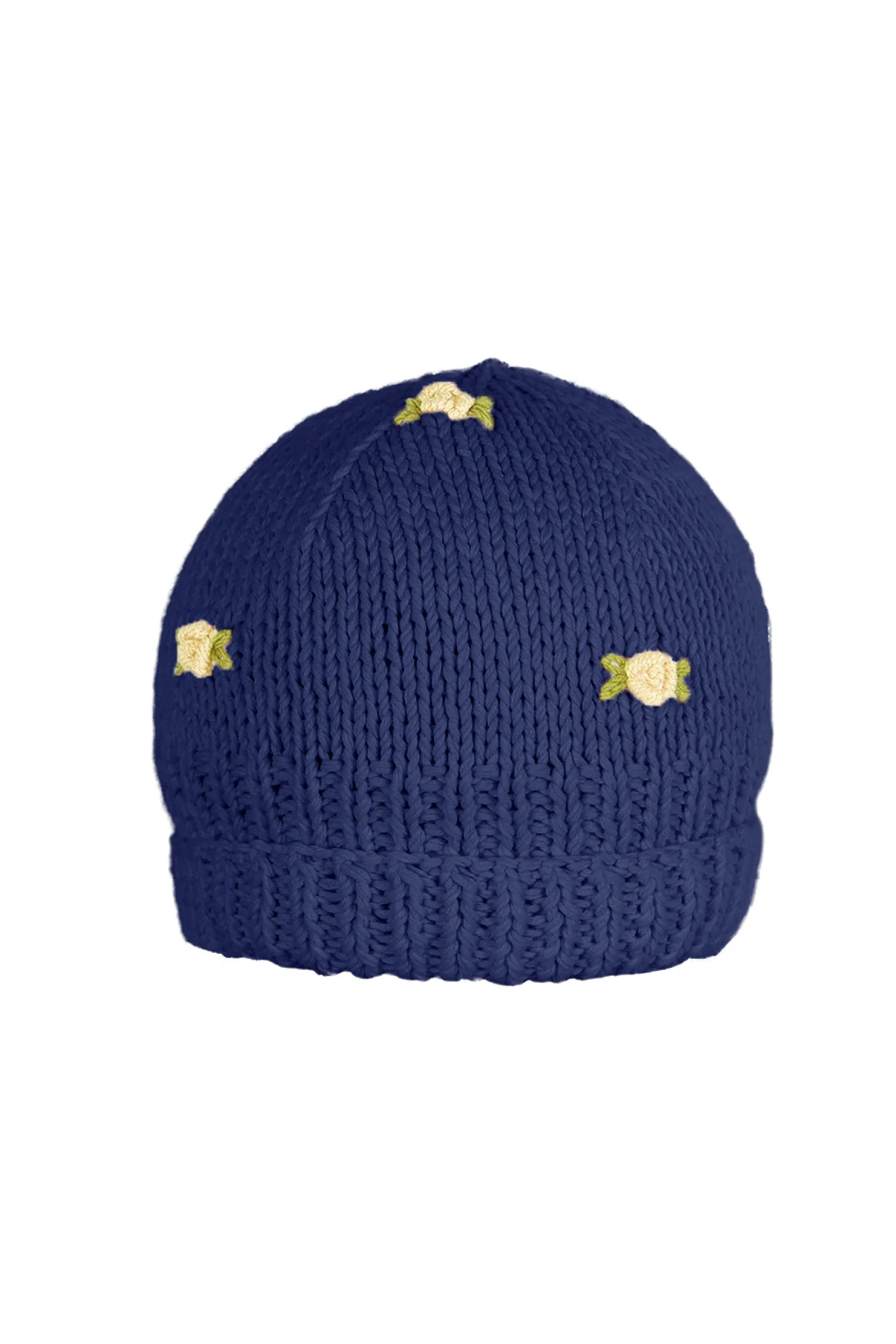 winter_bloom_yellow_rose__8-2.webp Fanm Mon WINTER BLOOM YELLOW ROSE Cotton Beanie Hat
